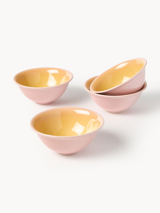 Handmade Bowls Marguerite Set of 4