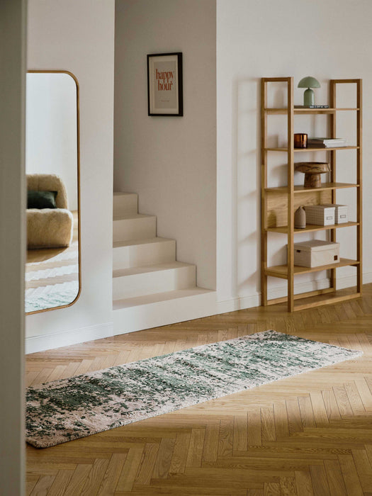 Cynthia Hand-Woven Wool Runner with Abstract Pattern