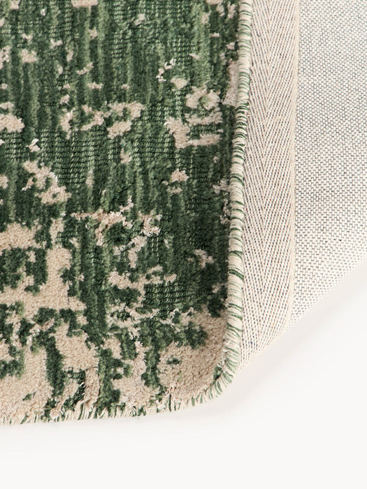 Cynthia Hand-Woven Wool Runner with Abstract Pattern