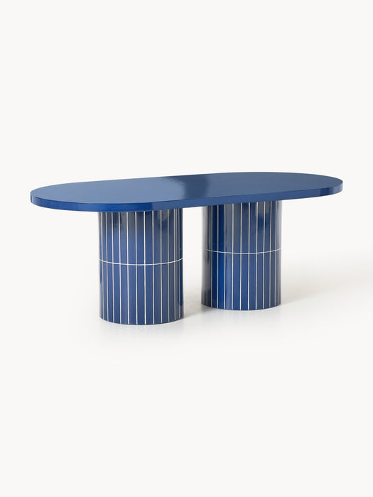 Oval Garden Table Saya 200x100 cm