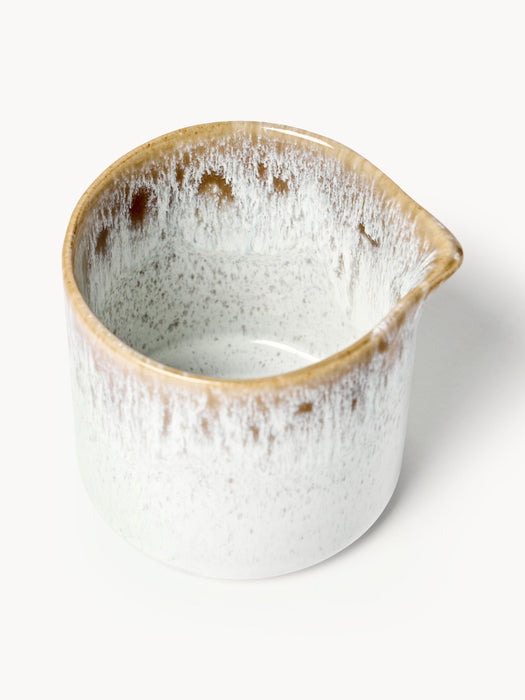 Handmade Milk Jug Danza with Reactive Glaze