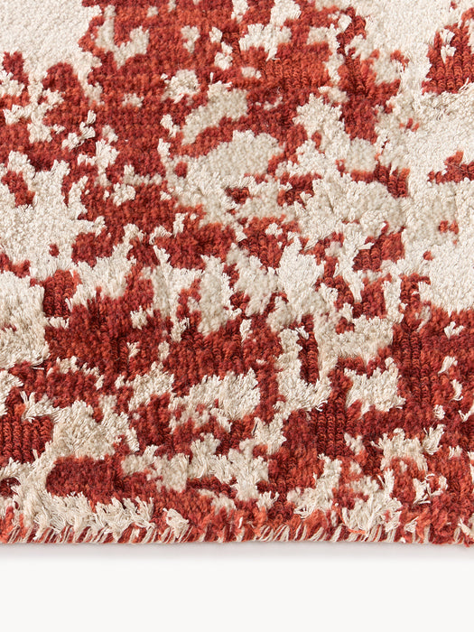 Cynthia Hand-Woven Wool Runner with Abstract Pattern