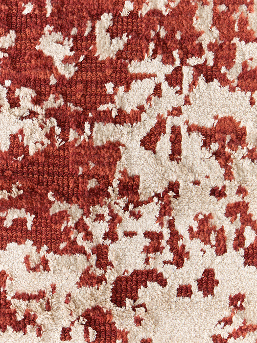 Cynthia Hand-Woven Wool Runner with Abstract Pattern