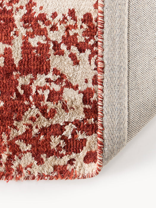 Cynthia Hand-Woven Wool Runner with Abstract Pattern