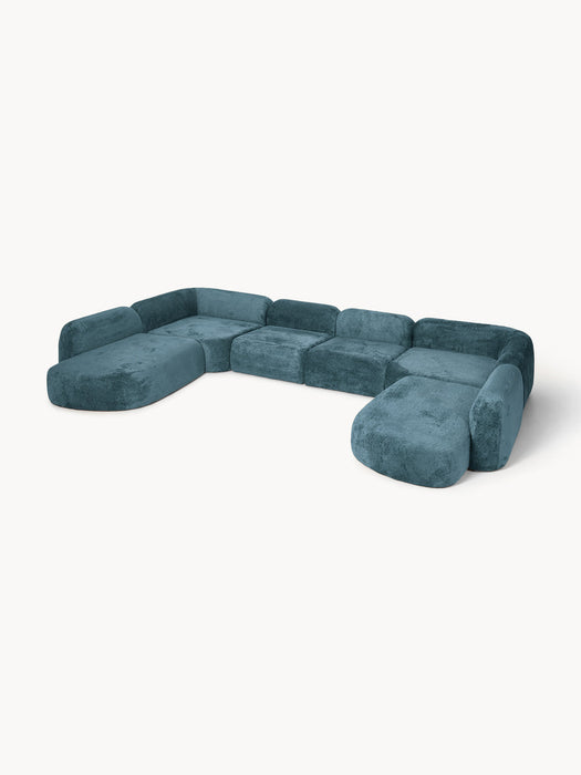 Wolke XL Modular Teddy BouclÃ© Sofa