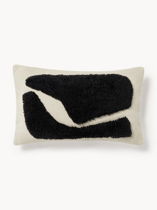 Flick Cushion Cover with Abstract Decoration