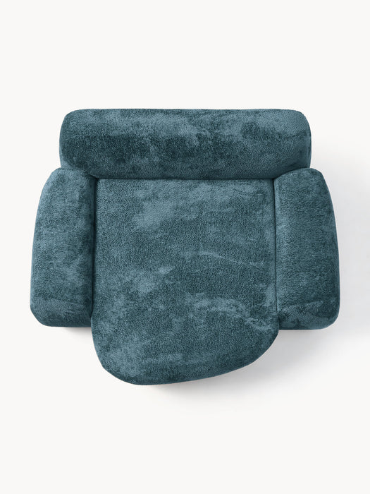XL Teddy Boucl Lounge Chair Wolke