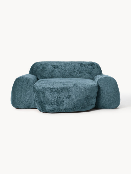 XL Teddy Boucl Lounge Chair Wolke