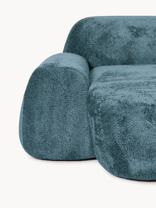 XL Teddy Boucl Lounge Chair Wolke