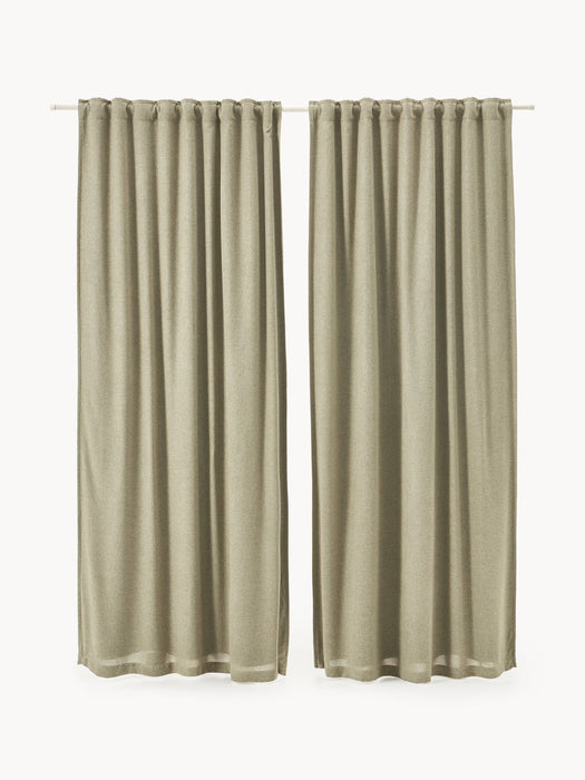 Tulia Blackout Multi-Band Curtains, Set of 2, W 140 cm