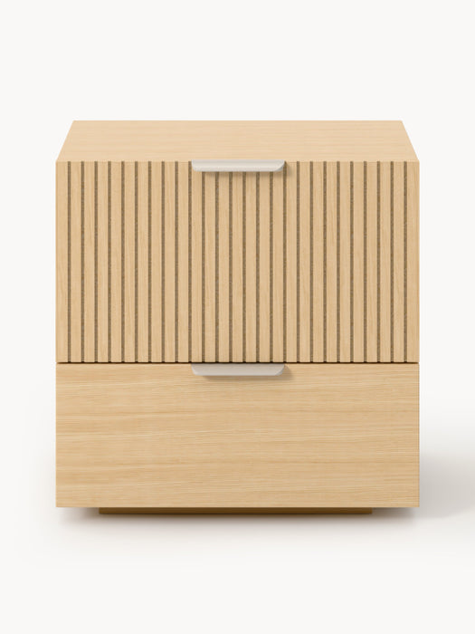 Wooden Bedside Table Sato