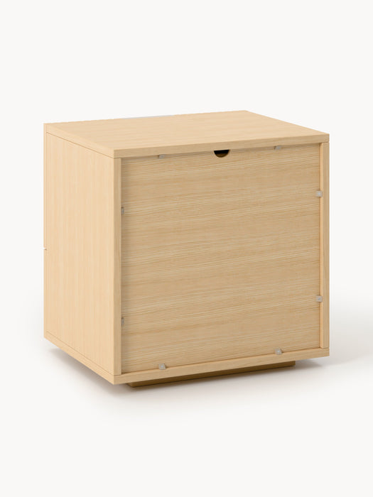 Wooden Bedside Table Sato