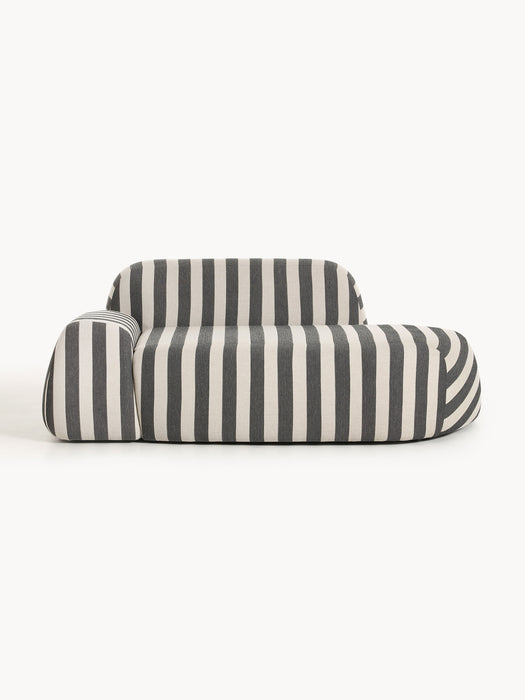 Striped Sofa Wolke 2-seater