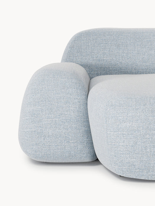 XL Boucl Lounge Chair Wolke