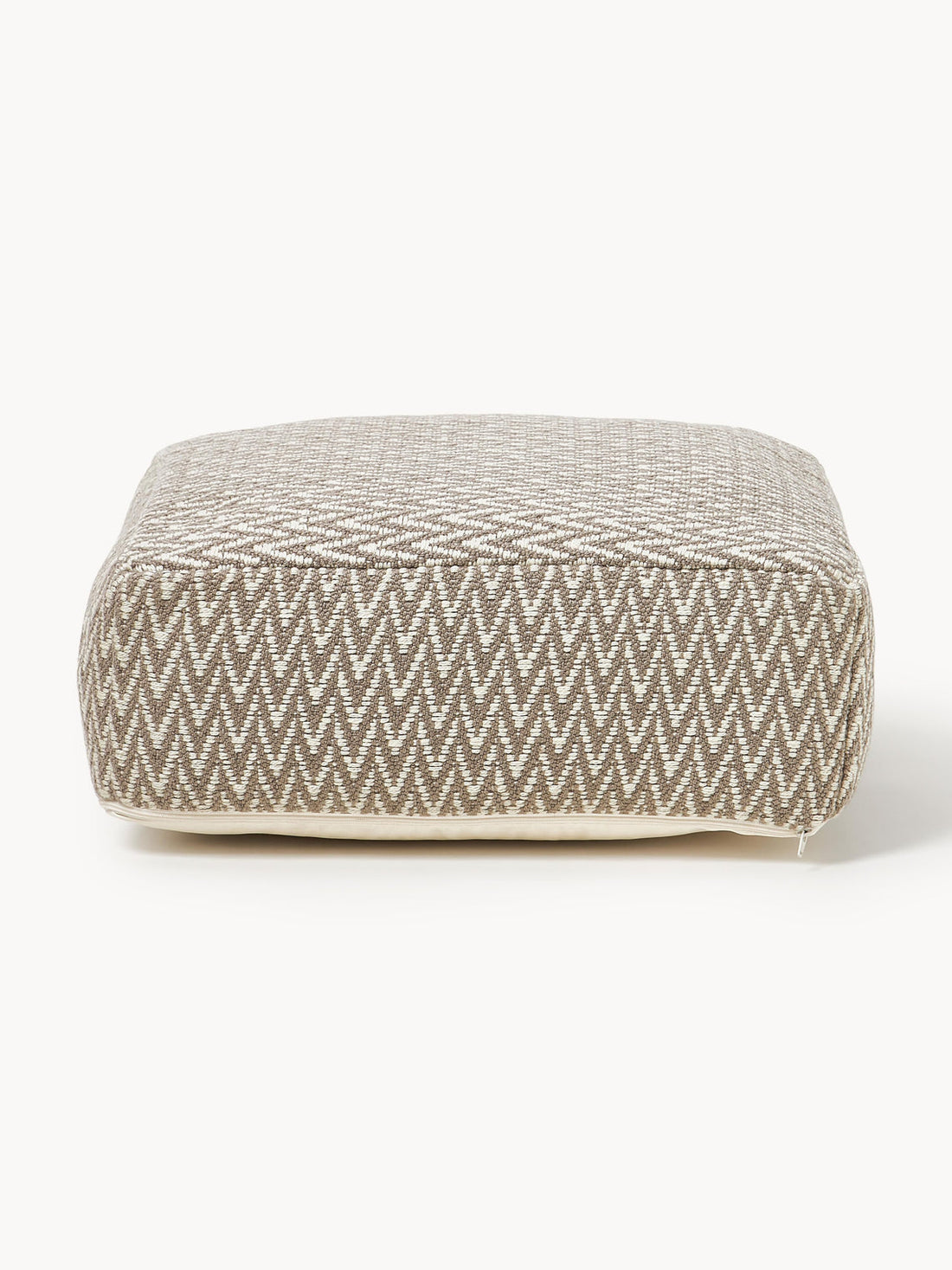 Suria Outdoor Floor Cushion with Woven Pattern