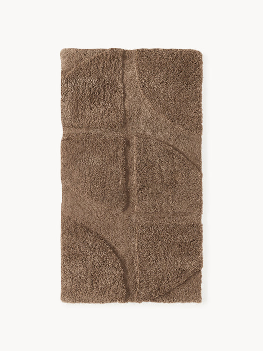Jade Fluffy High-Low Rug