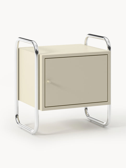 Metal Bedside Table Robyn left- or right-hinged options