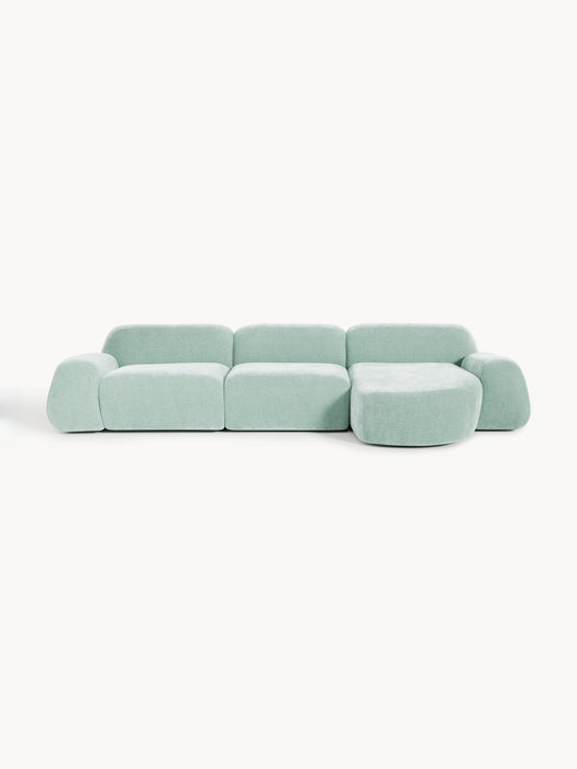 Modular Teddy Corner Sofa Wolke 4-seater