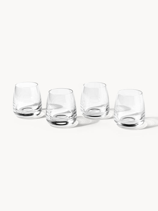 Mouth-Blown Tumblers Pedro Set of 4