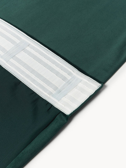 Rush Velvet Dim-Out Multi-Band Curtain, W 270 cm