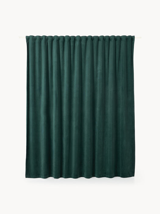 Rush Velvet Dim-Out Multi-Band Curtain, W 270 cm