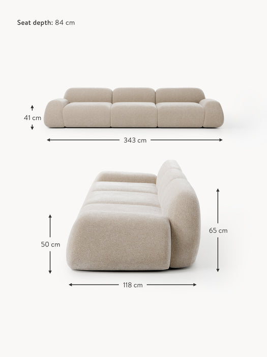 Modular Sofa Wolke 4-seater
