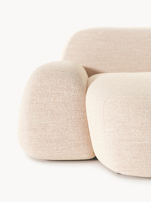 XL Boucl Lounge Chair Wolke