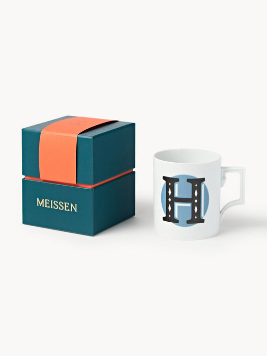 Initials Westwing x MEISSEN, Handmade Mug with Decorative Motif