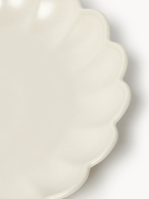 Flower-Shaped Breakfast Plates Sabina Set of 4