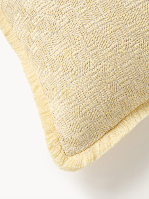 Kirana Cushion Cover with Fringes