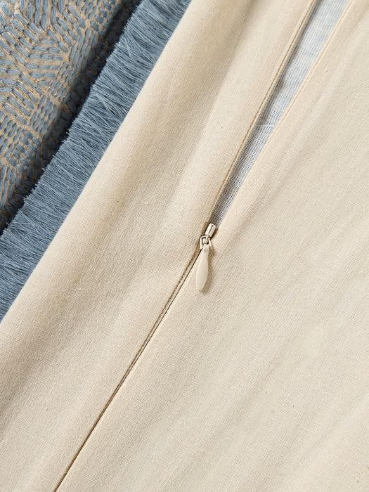 Cushion Cover Kirana with Fringes