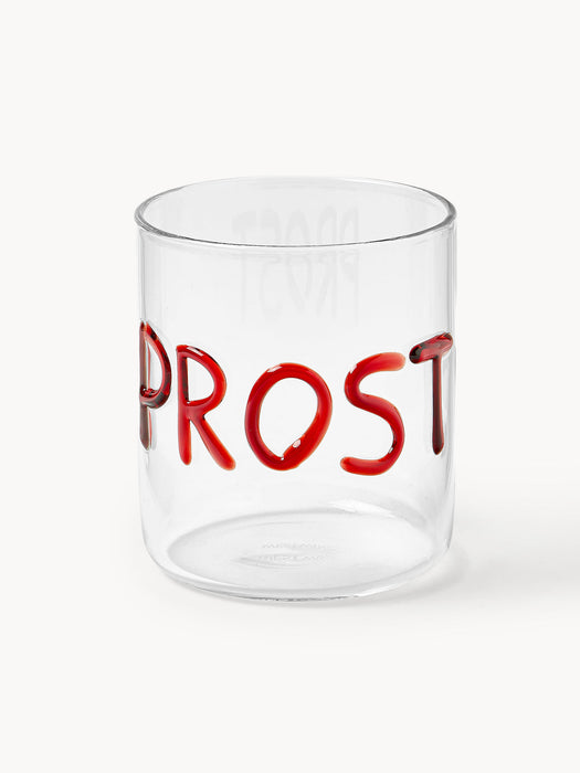 Tutti Mouth-Blown Borosilicate Tumblers, Set of 4