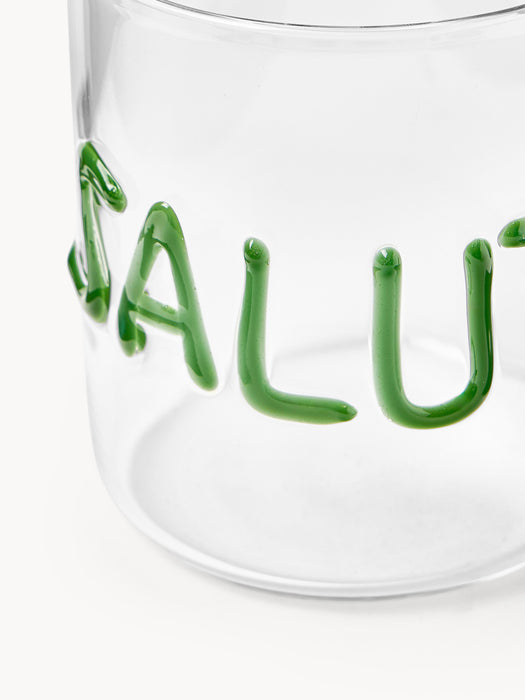 Mouth-Blown Borosilicate Tumblers Tutti Set of 4