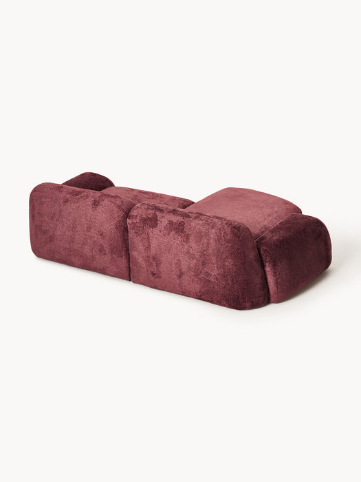 Wolke Modular Teddy Bouclé Corner Sofa (3-seater)