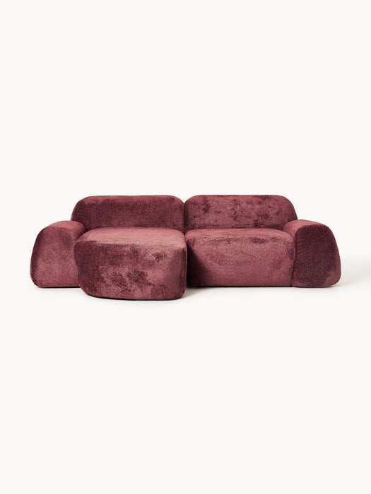 Wolke Modular Teddy Bouclé Corner Sofa (3-seater)