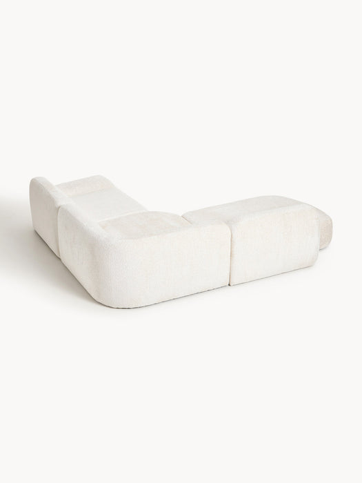 Wolke Modular Teddy Bouclé Corner Sofa (4-seater)