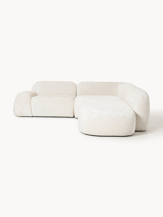 Wolke Modular Teddy Bouclé Corner Sofa (4-seater)