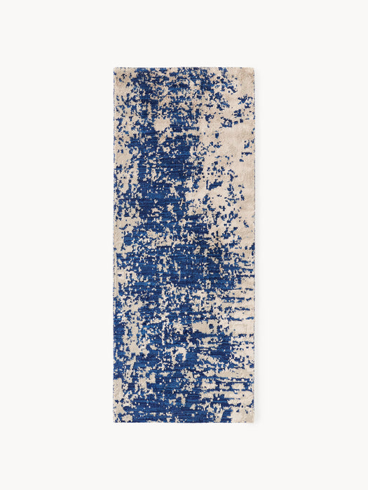 Cynthia Hand-Woven Wool Runner with Abstract Pattern