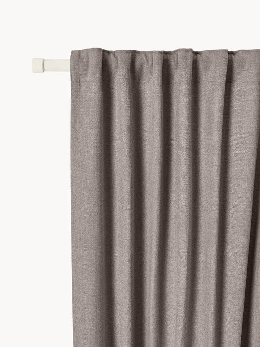 Jensen Opaque Multi-Band Curtain, W 280 cm