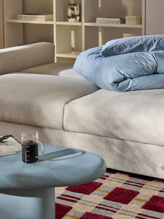 Boucl Sofa Bed Tasha 3-seater