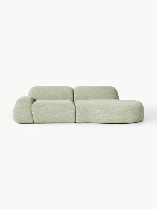 Wolke Modular Bouclé Chaise (3-seater)