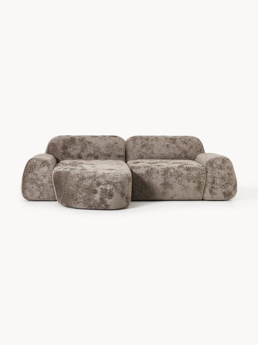 Wolke Modular Teddy Bouclé Corner Sofa (3-seater)
