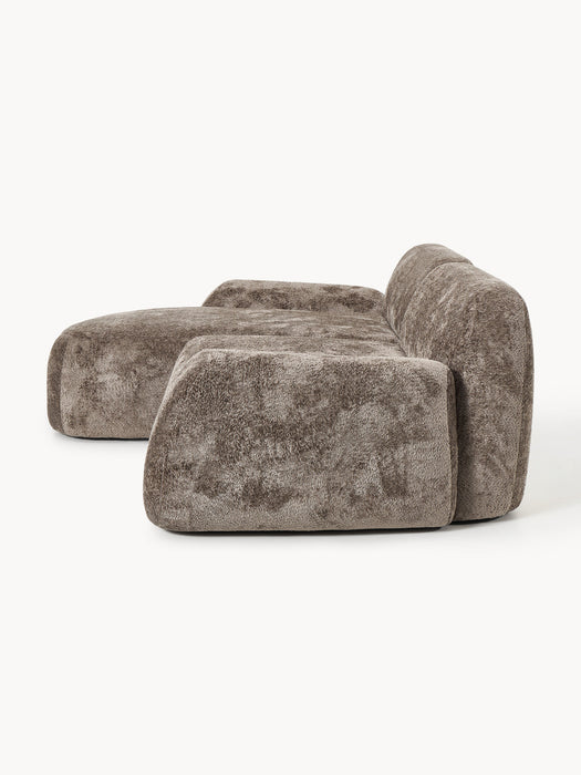 Wolke Modular Teddy Bouclé Corner Sofa (3-seater)