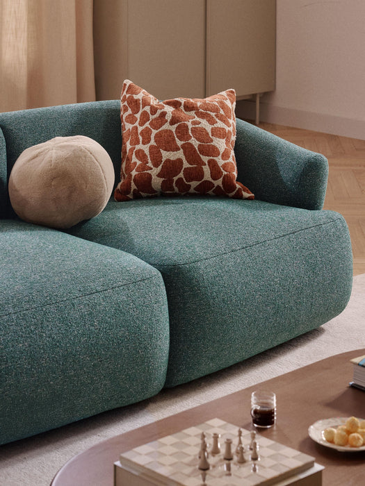 Modular Boucl Sofa Sofia 2-seater