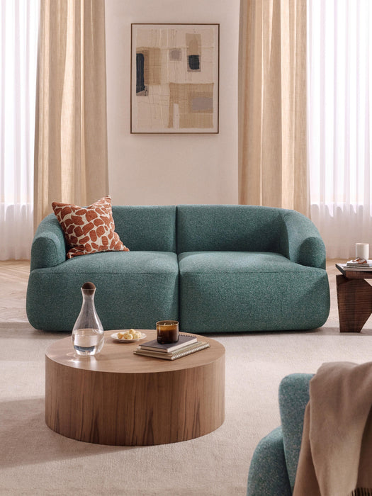 Modular Boucl Sofa Sofia 2-seater
