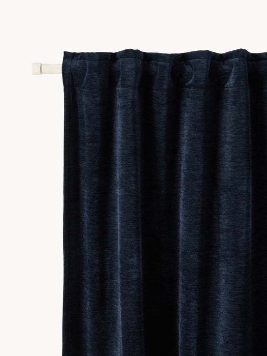 Blackout Multi-Band Curtains Sandra Set of 2 W 130 cm