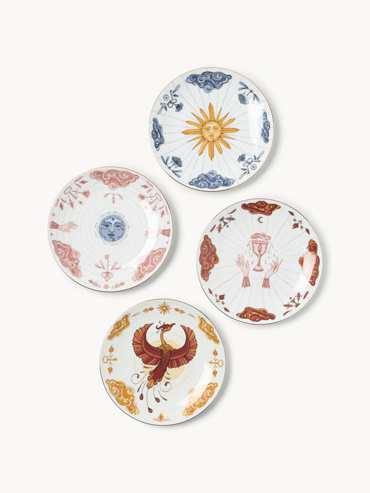 Breakfast Plates Mystic Set of 4