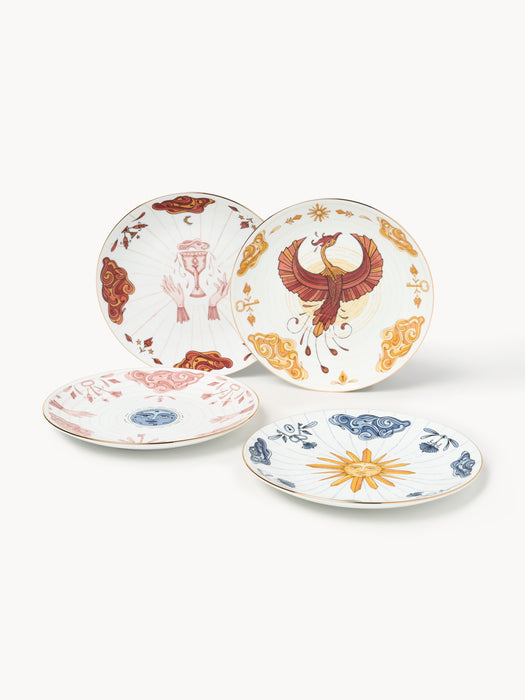 Breakfast Plates Mystic Set of 4