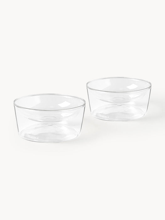 Handmade Small Borosilicate Bowls Marcus Set of 2