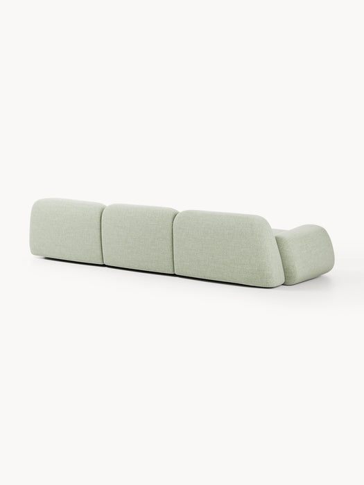 Modular Boucl Sofa Wolke 4-seater